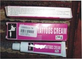 Painless tattoo cream -   